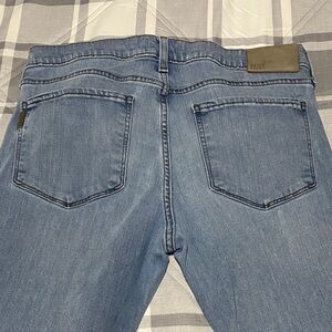 PAIGE Men's Lennox Light Blue Slim Jeans Size 32 Inseam 31